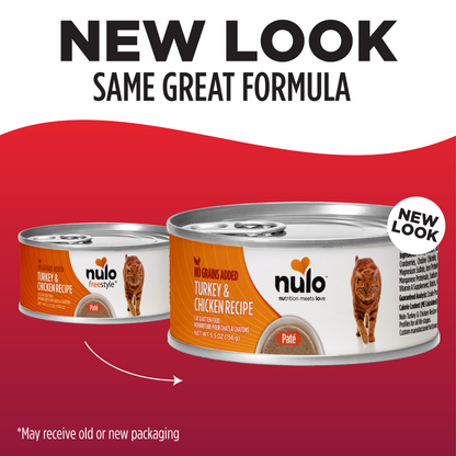 NULO Freestyle Paté de Gato con Pavo y Pollo | 5.5oz