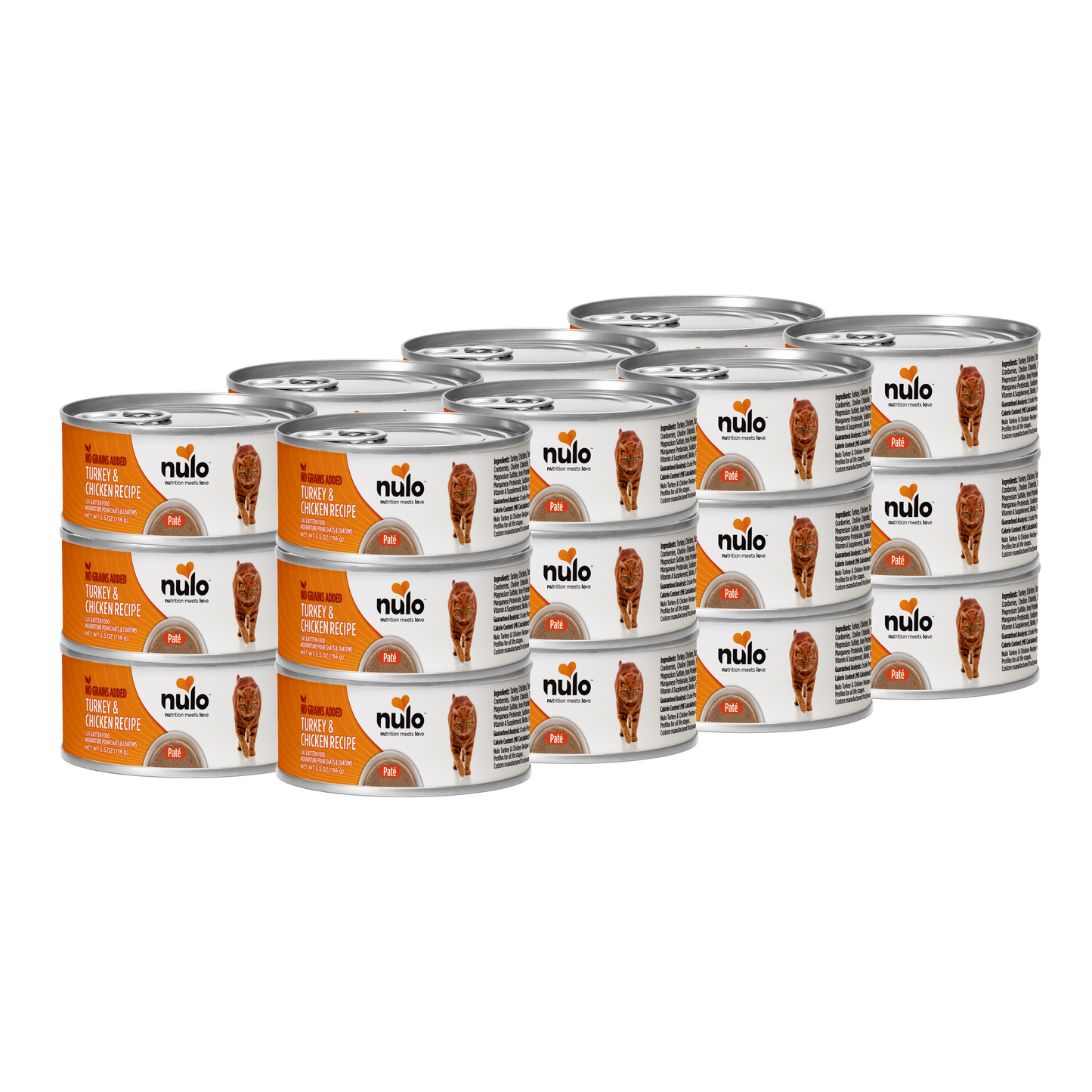 NULO Freestyle Paté de Gato con Pavo y Pollo | 5.5oz