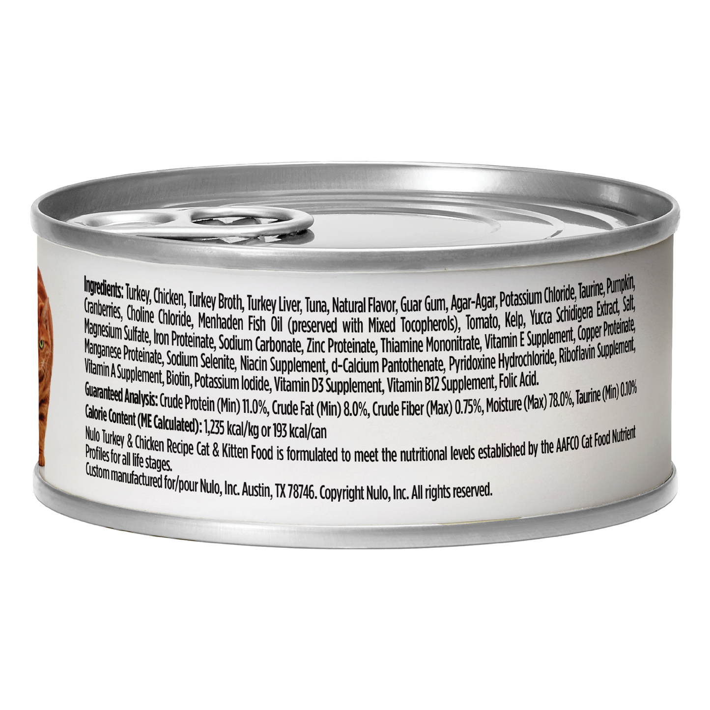 NULO Freestyle Paté de Gato con Pavo y Pollo | 5.5oz