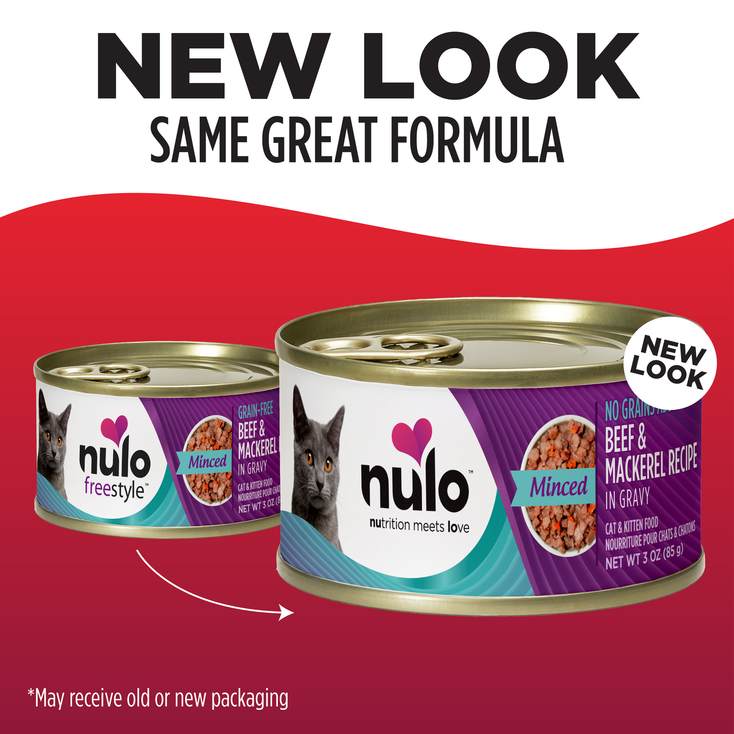 NULO Freestyle Gato Ternera Picada Caballa | 3oz