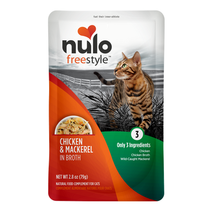 NULO Freestyle Gatos Sin Granos Pollo/Caballa | 2.8oz