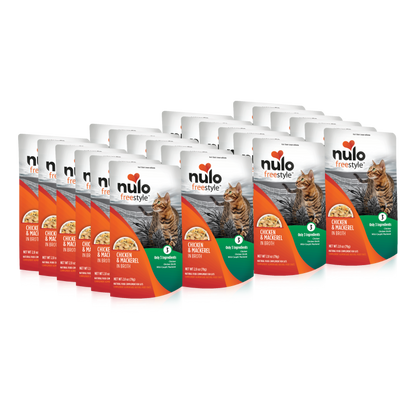 NULO Freestyle Gatos Sin Granos Pollo/Caballa | 2.8oz