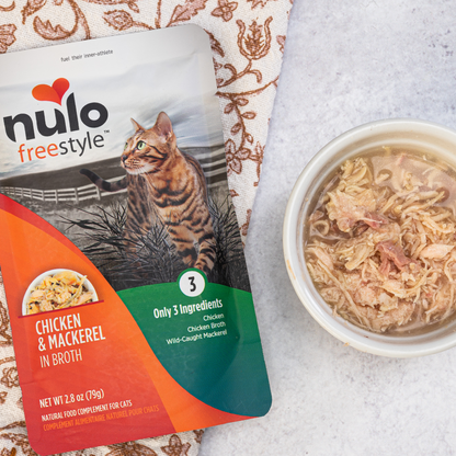 NULO Freestyle Gatos Sin Granos Pollo/Caballa | 2.8oz