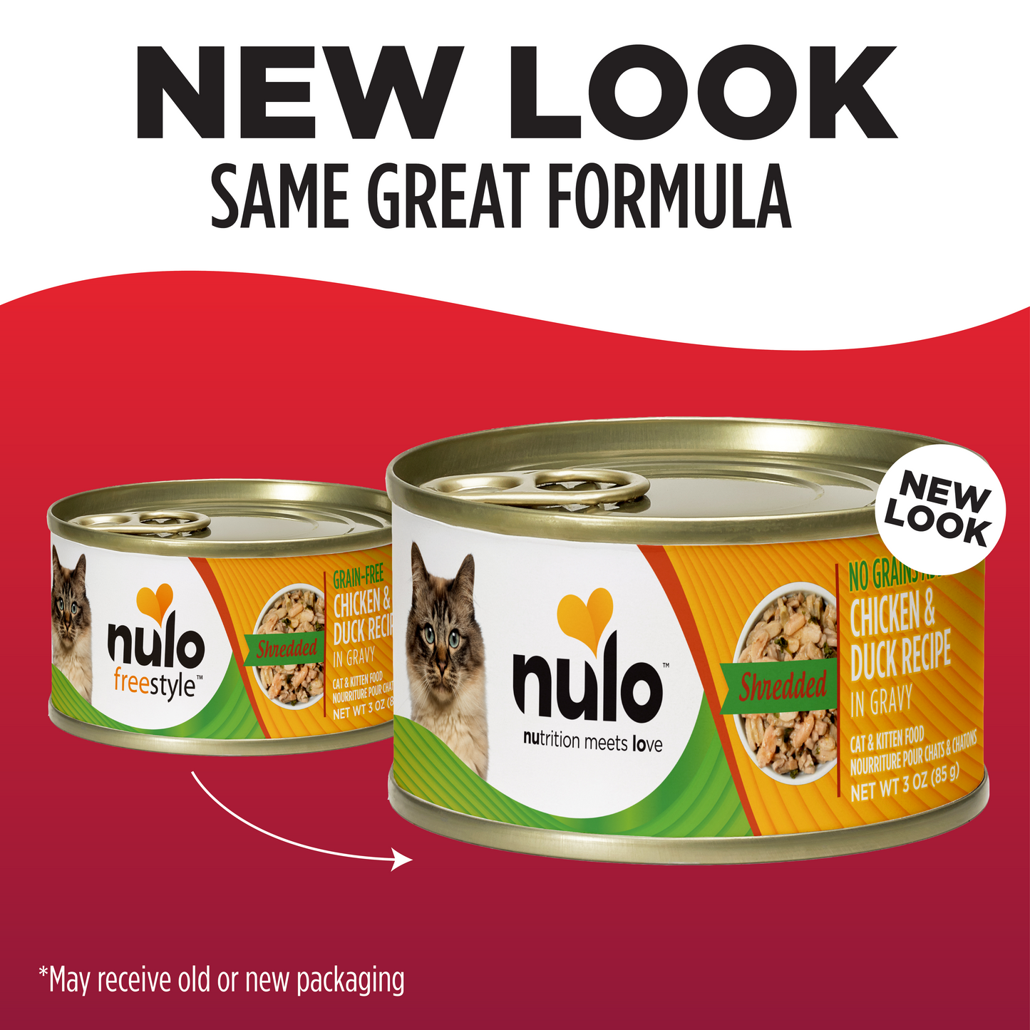 NULO Freestyle Gato Pollo Desmenuzado Pato | 3oz
