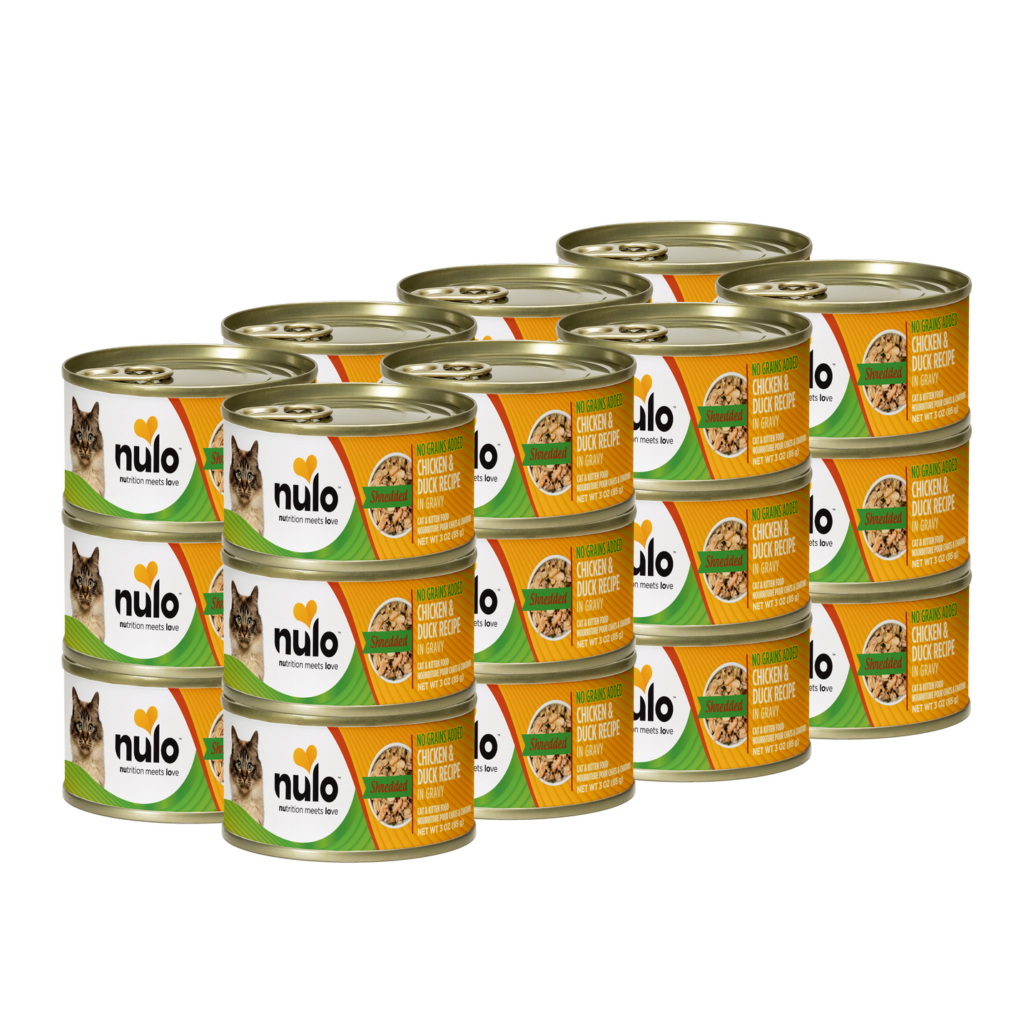NULO Freestyle Gato Pollo Desmenuzado Pato | 3oz