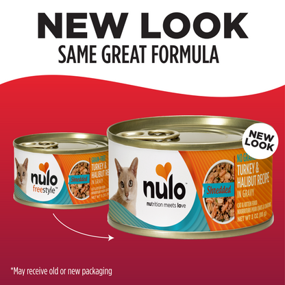 NULO Freestyle Gato Pavo Desmenuzado Halibut | 3oz