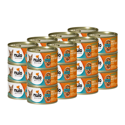 NULO Freestyle Gato Pavo Desmenuzado Halibut | 3oz
