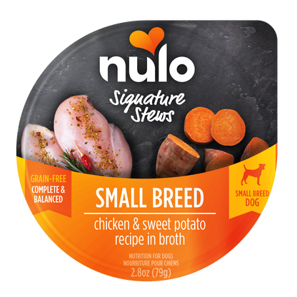 NULO Guisos de Autor Pollo/Batata para Razas Pequeñas | 2.8oz
