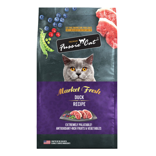 FUSSIE CAT Market Fresh Duck - Cat Dry | 10lb