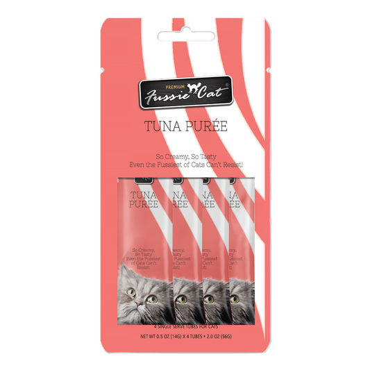 FUSSIE CAT Tuna Aspic Puree - Cat Treat | 2oz