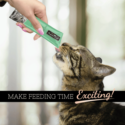FUSSIE CAT Puré de Res y Caballa - Golosina | 2 oz