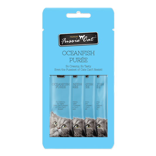 FUSSIE CAT Ocean Fish Puree - Cat Treat | 2oz