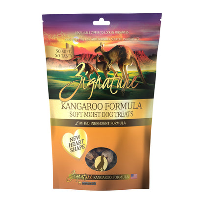 ZIGNATURE Golosina para Perros Suave Húmeda Canguro | 4oz