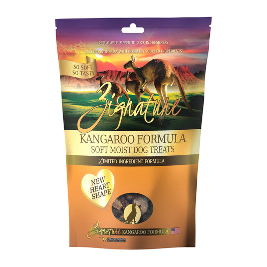 ZIGNATURE Dog Treat Soft Moist Kangaroo | 4oz