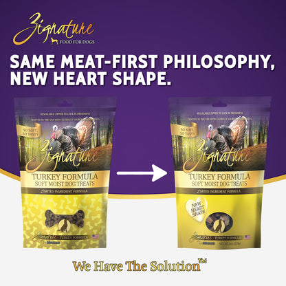 ZIGNATURE Premio blando y húmedo para perros Pavo | 113 g