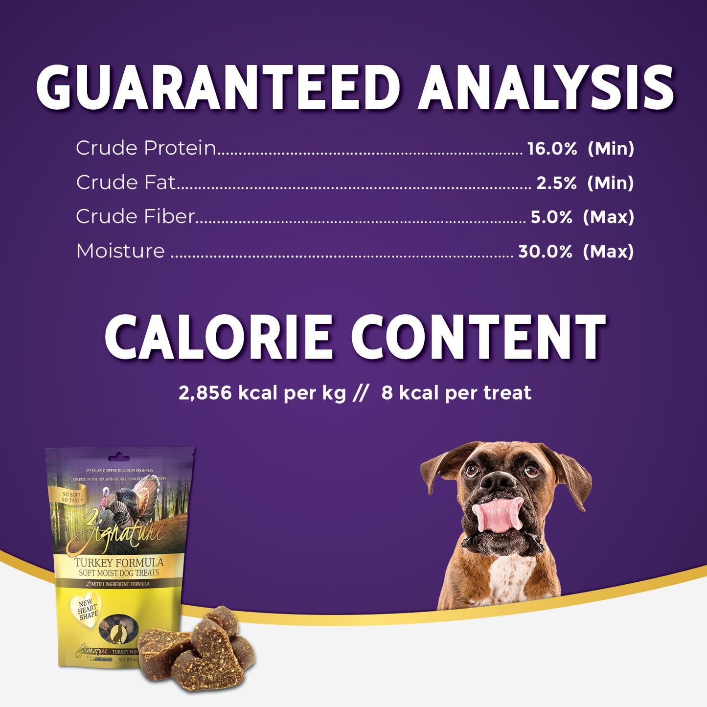 ZIGNATURE Premio blando y húmedo para perros Pavo | 113 g