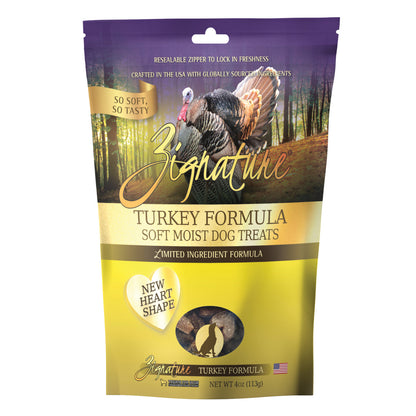 ZIGNATURE Premio blando y húmedo para perros Pavo | 113 g