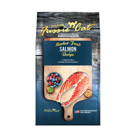 FUSSIE CAT Market Fresh Salmon - Cat Dry | 3.5lb