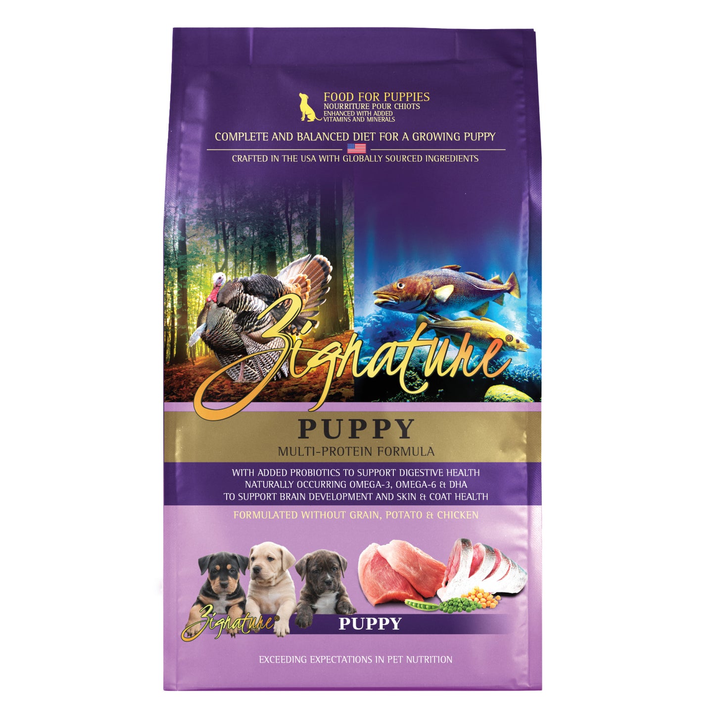 ZIGNATURE Fórmula para Cachorros | 11.34 kg