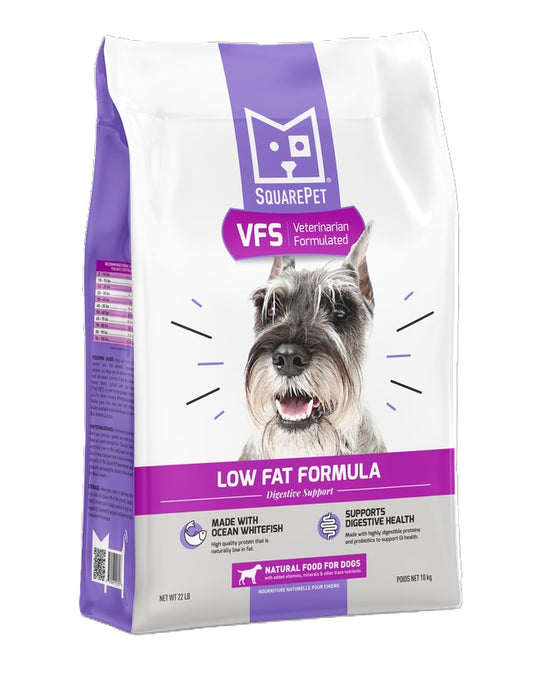 SQUAREPET Low Fat Formula | 22lb