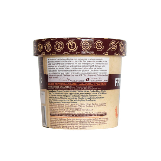 BOSS NATION Frozen Complete Raw Entrees - Chicken | 16oz