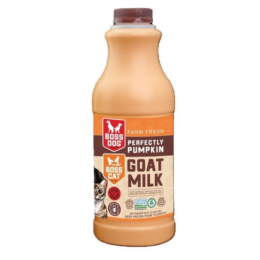 BOSS NATION Raw Goat Milk - Perfectly Pumpkin | 32oz