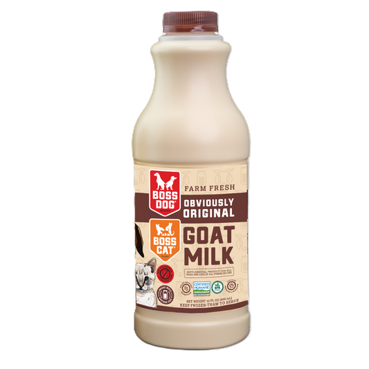 BOSS NATION Raw Goat Milk - Obviously Original | 32oz