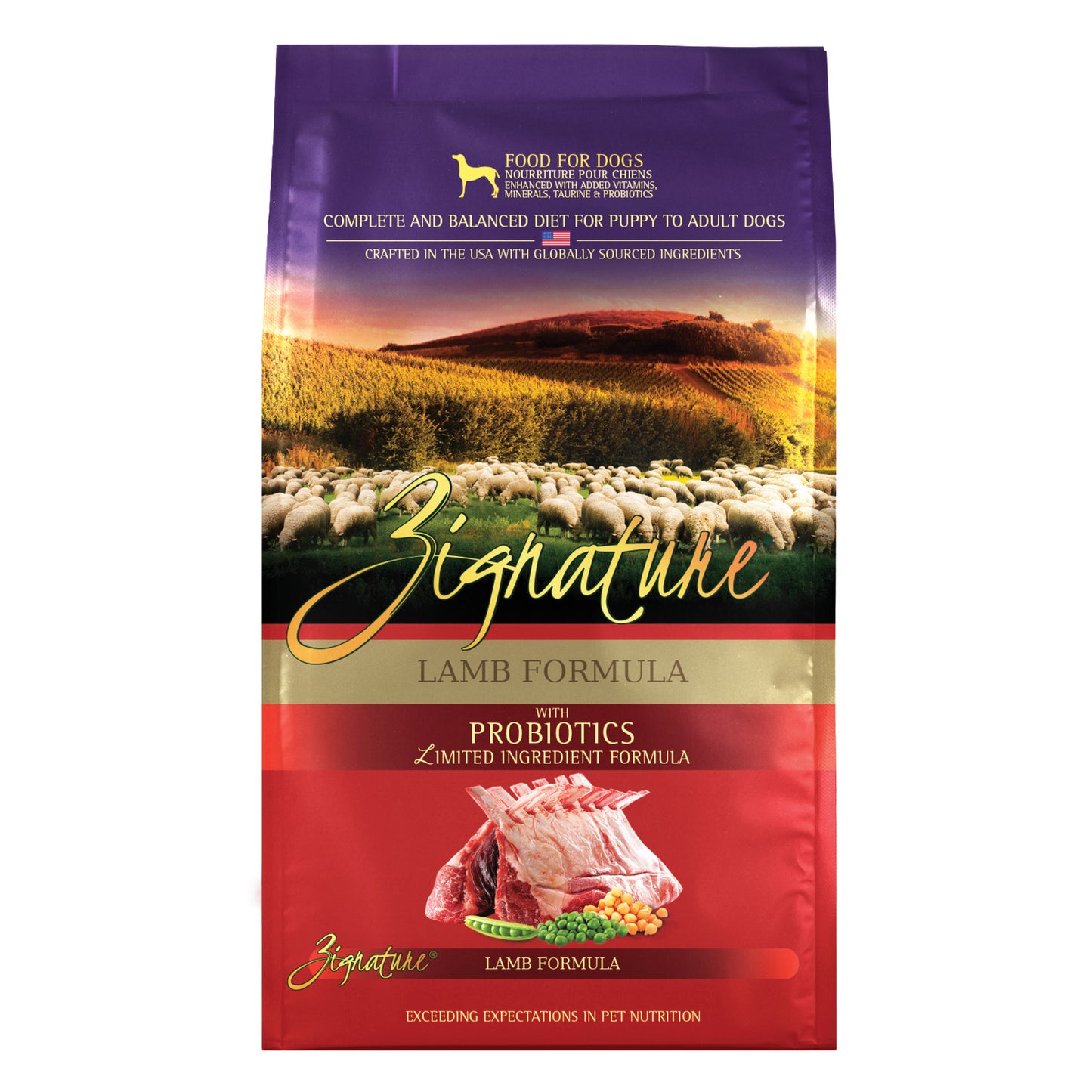 ZIGNATURE Alimento para Perros Cordero | 4lb