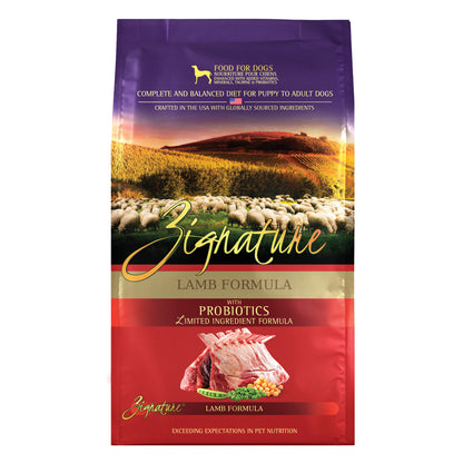 ZIGNATURE Alimento para Perros Cordero | 4lb