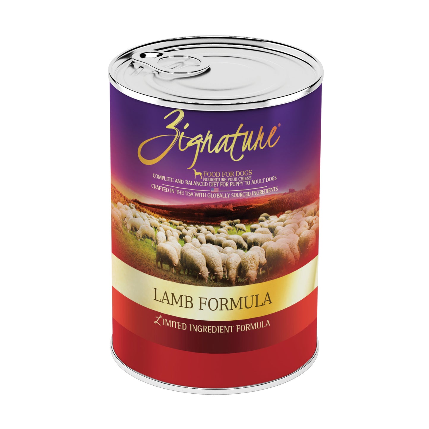 ZIGNATURE Alimento para Perros Fórmula de Cordero | 13oz