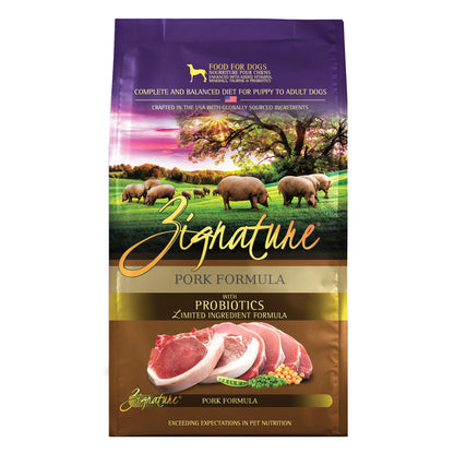 Alimento para Perros ZIGNATURE Cerdo | 4lb