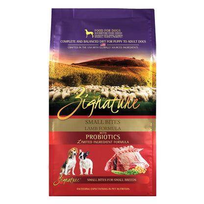 ZIGNATURE Fórmula de Cordero Trozos Pequeños | 1.81 kg