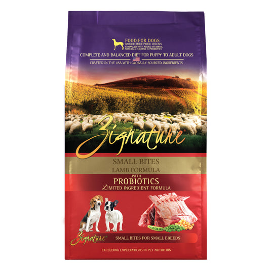 ZIGNATURE Fórmula de Cordero Trozos Pequeños | 1.81 kg