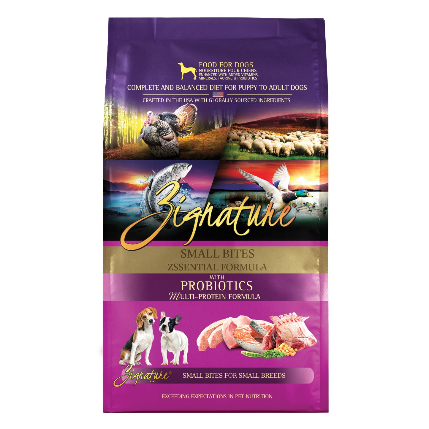 ZIGNATURE Alimento para Perros Bocados Pequeños Zssential | 4lb