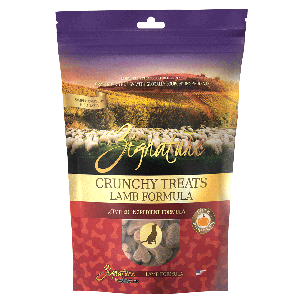 ZIGNATURE Golosinas de cordero en forma de galleta | 12 oz