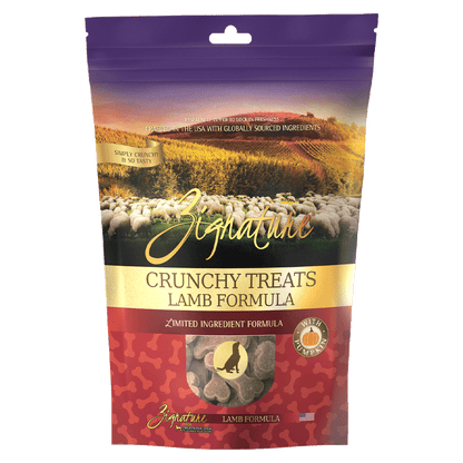 ZIGNATURE Golosinas de cordero en forma de galleta | 12 oz