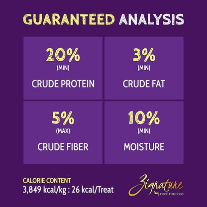 ZIGNATURE Golosinas de cordero en forma de galleta | 12 oz