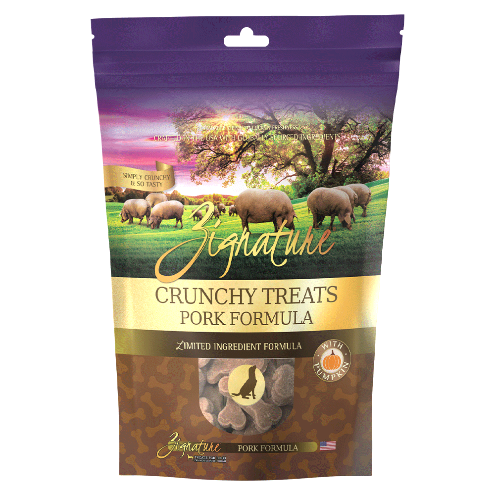 ZIGNATURE Recompensa de galletas de cerdo | 12 oz