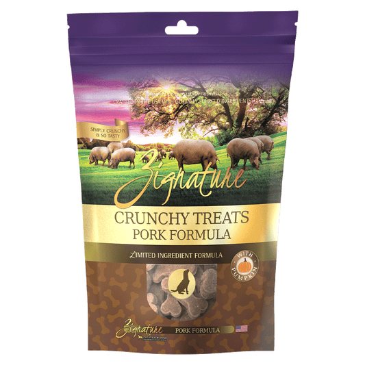 ZIGNATURE Recompensa de galletas de cerdo | 12 oz