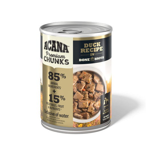 ACANA Premium Chunks Duck Recipe in Bone Broth | 12.8oz