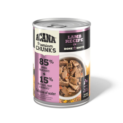 ACANA Trozos Premium Receta de Cordero en Caldo de Hueso | 12.8 oz