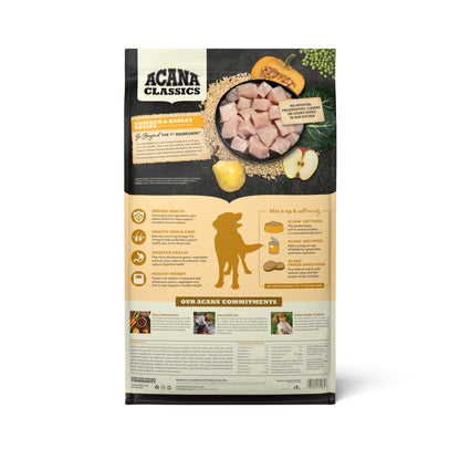 ACANA Comida para Perros Pollo/Cebada Clásico | 22.5lb
