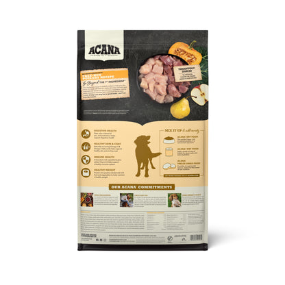ACANA Receta de Aves de Corral de Corral de Gallina y Pavo | 25 lb
