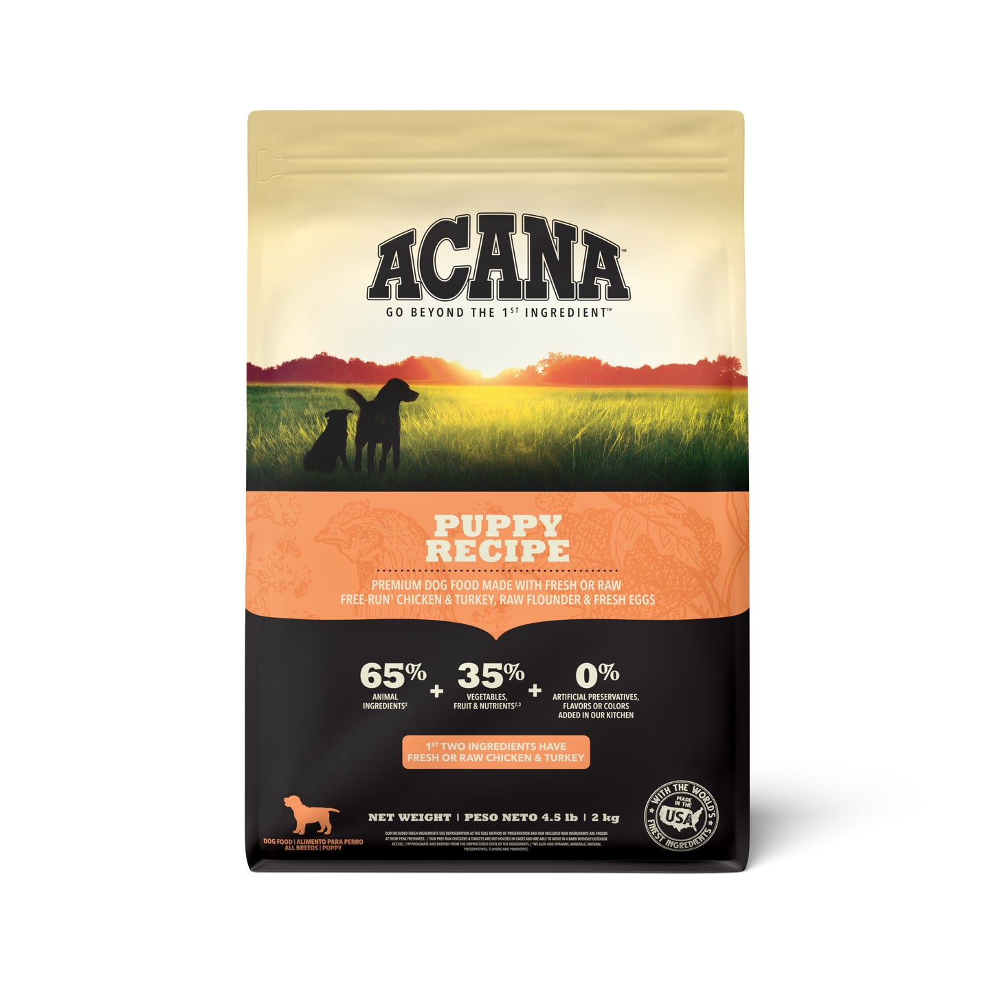 ACANA Receta para Cachorros Pollo/Pavo | 4.5lb