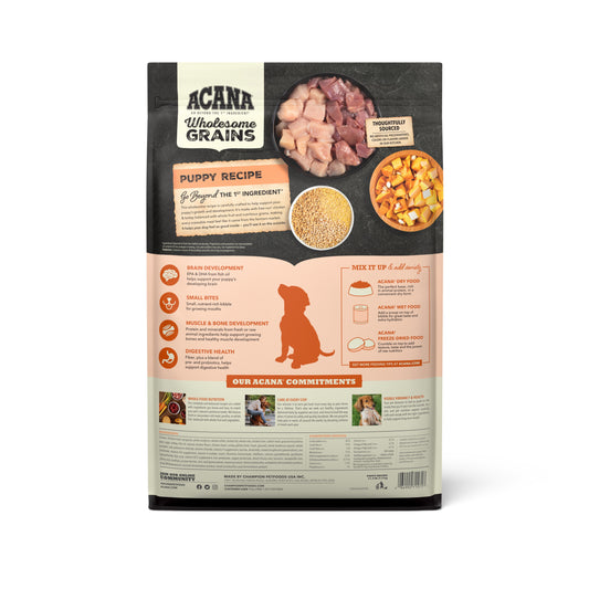 ACANA Wholesome Grains Puppy Recipe | 11.5lb