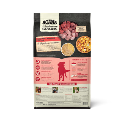 ACANA Wholesome Grains Carne Roja y Cereales | 22.5lb