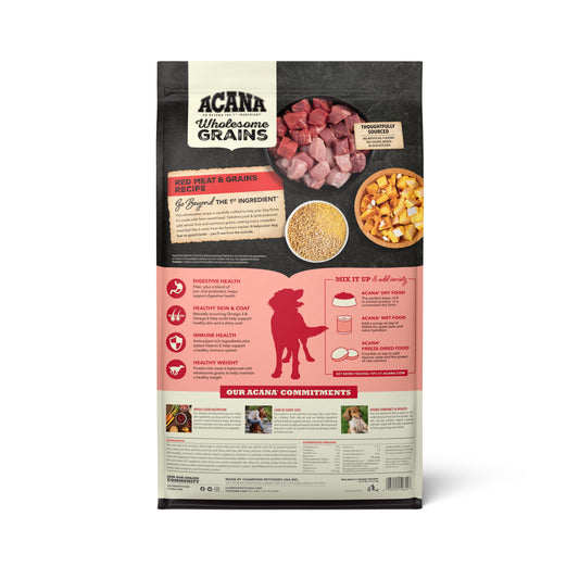 ACANA Wholesome Grains Red Meat & Grains | 22.5lb