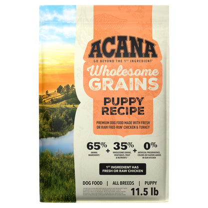 ACANA Wholesome Grains Receta para Cachorros | 11.5 lb