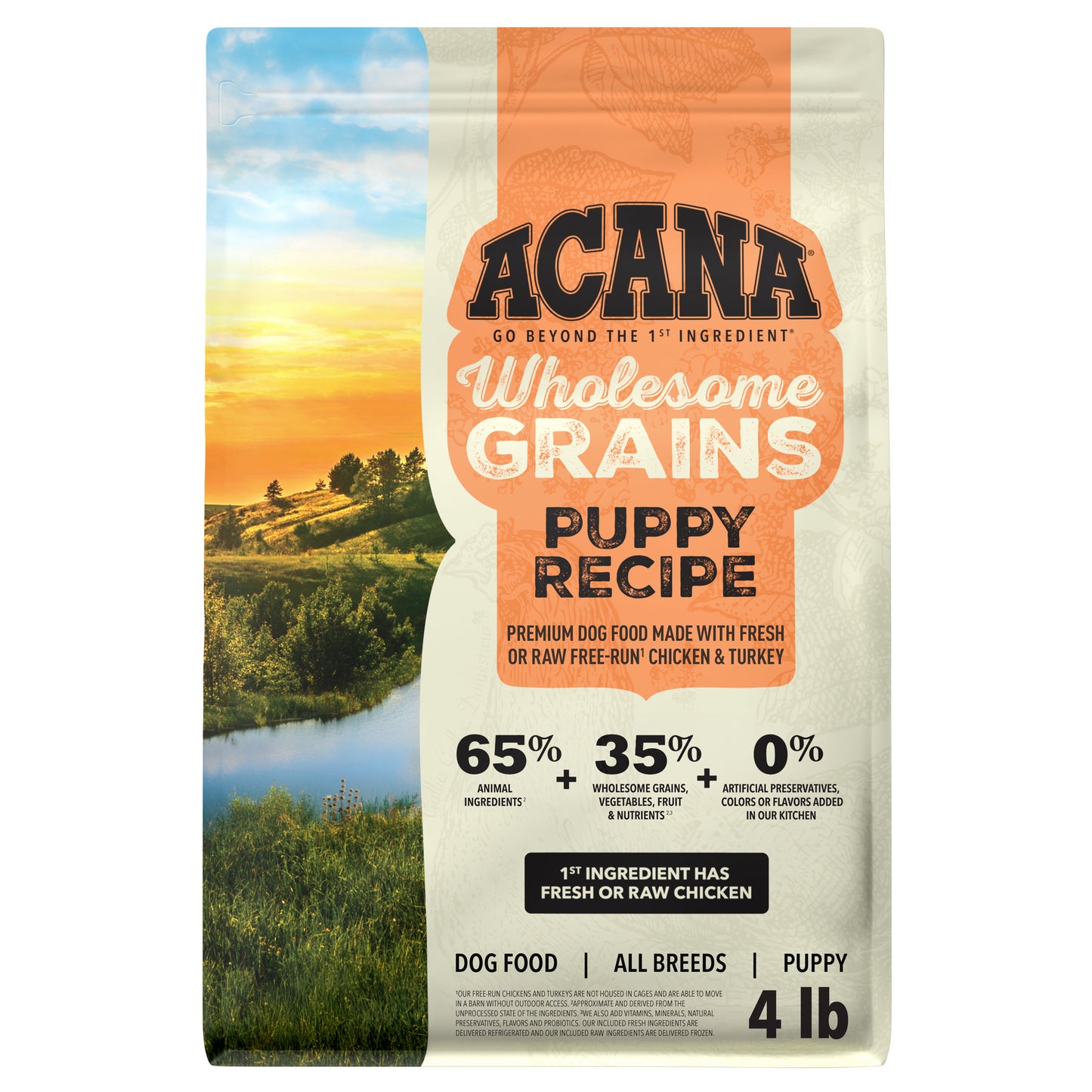 ACANA Wholesome Grains Receta para Cachorros | 4 lb