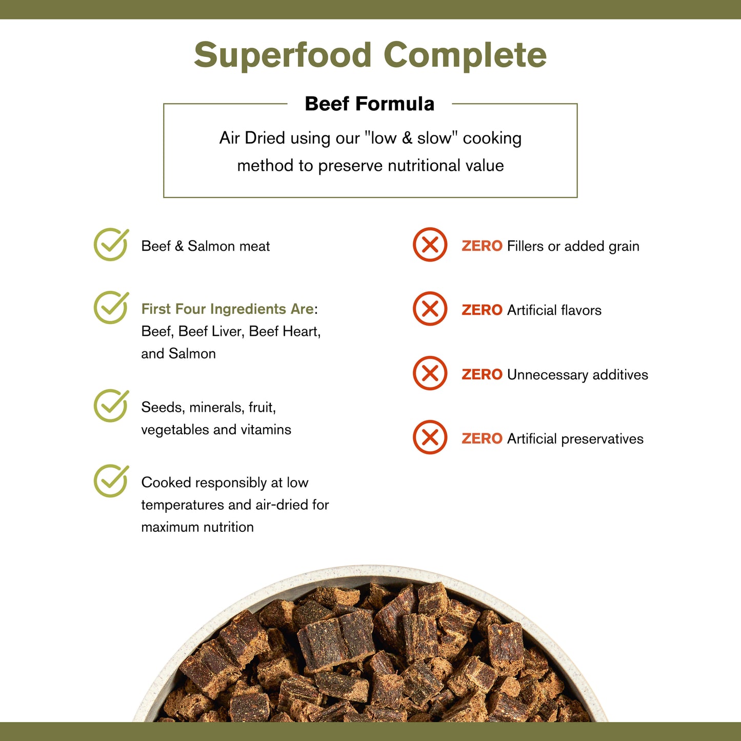 BADLANDS RANCH Carne de res superalimentada | 24oz